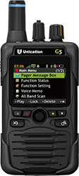 Unication G5 P25 Dual Band Voice Pager